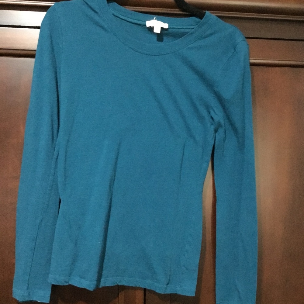 Teal Longsleeve T-shirt